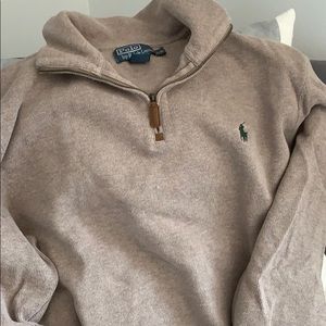 Polo 1/4 zip sweater